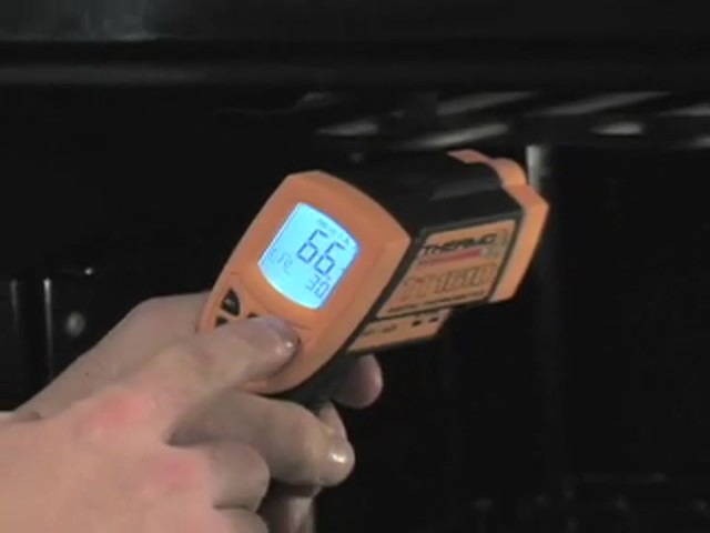 Thermotech&reg; Non - contact Digital Infrared Thermometer - image 8 from the video
