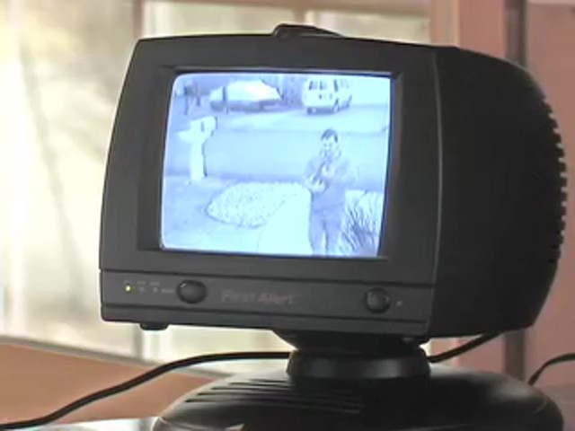 First Alert&reg; Security System with 2 - channel Monitor - image 3 from the video