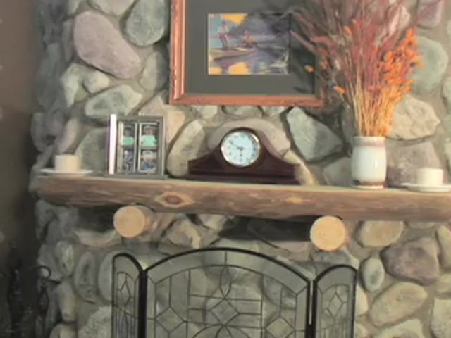 Mantle Hide - a - gun Clock Dark Oak - image 2 from the video