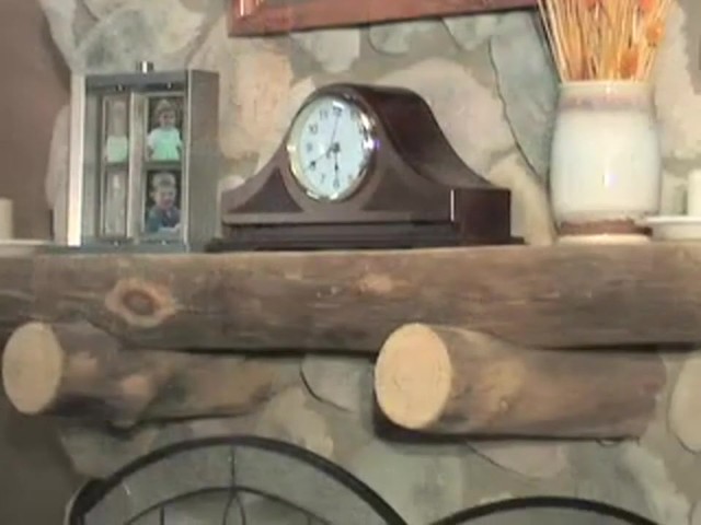 Mantle Hide - a - gun Clock Dark Oak - image 5 from the video