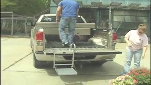 Truck - N - Buddy&#153; Tailgate Step Chrome - image 5 from the video