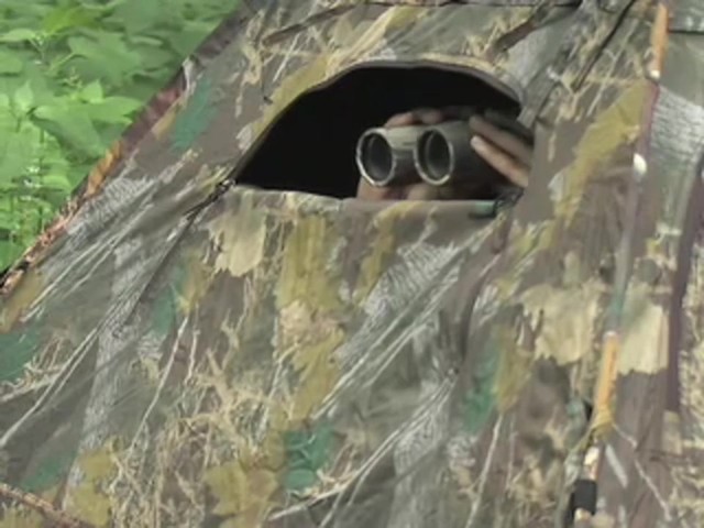 Ameristep&reg; Stealth House&#153; Hunting Blind Ameristep&reg; Tangle&#153; Camo - image 6 from the video