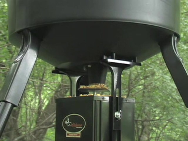 Wildgame Innovations&reg; 30 - gal. Tripod Feeder - image 8 from the video