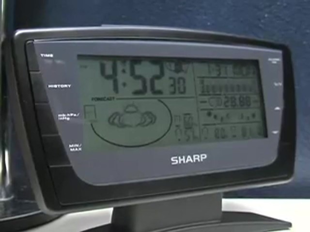 Sharp&reg; Wireless Weather Station  - image 10 from the video