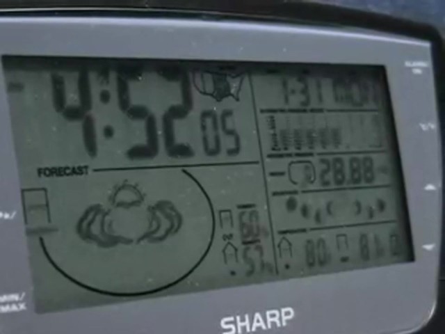 Sharp&reg; Wireless Weather Station  - image 2 from the video