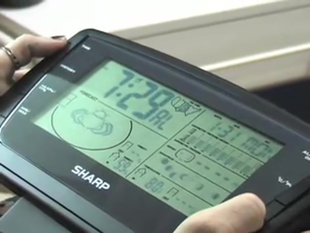Sharp&reg; Wireless Weather Station  - image 8 from the video