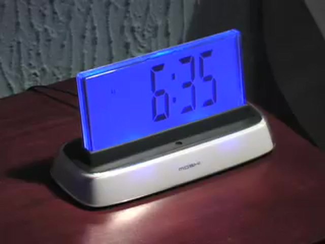 Moshi&#153; Interactive Voice - activated Alarm Clock - image 6 from the video