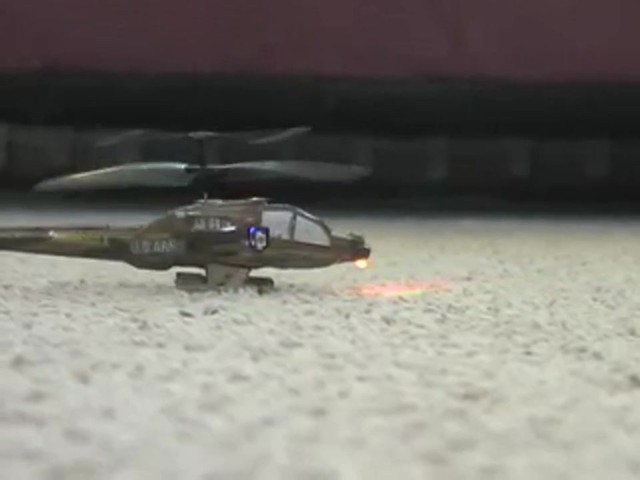 Radio Controlled U.S. Army Apache Falcon Helicopter - image 5 from the video