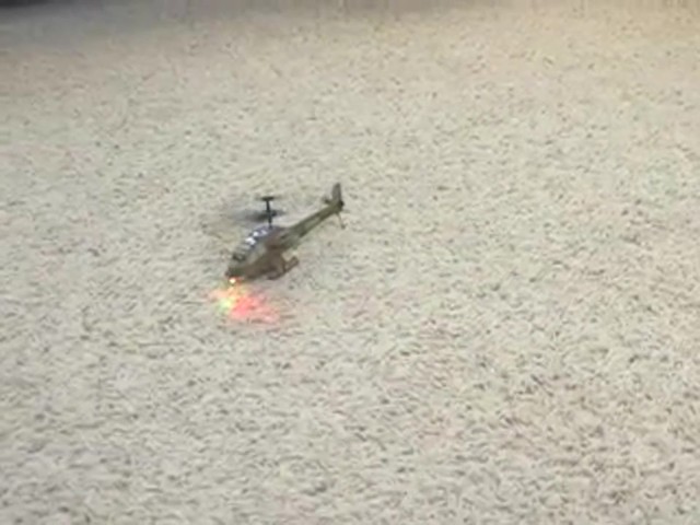 Radio Controlled U.S. Army Apache Falcon Helicopter - image 8 from the video