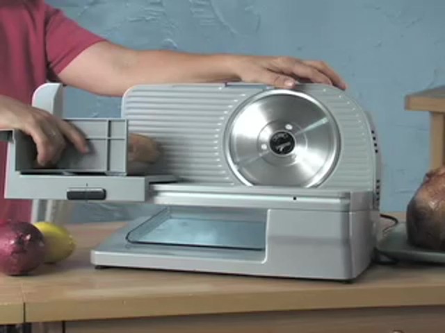 Edgecraft&reg; 610 Food Slicer (refurbished) - image 7 from the video
