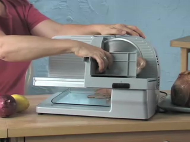 Edgecraft&reg; 610 Food Slicer (refurbished) - image 8 from the video