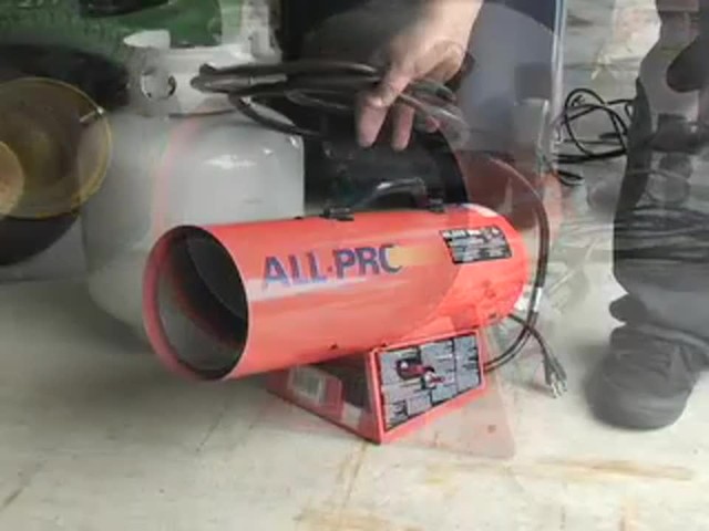 All Pro&#153; 40000 BTU Propane Heater - image 9 from the video