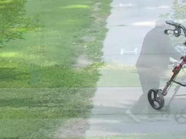 Drive Medical&reg; D - Lite Portable Rollator - image 1 from the video