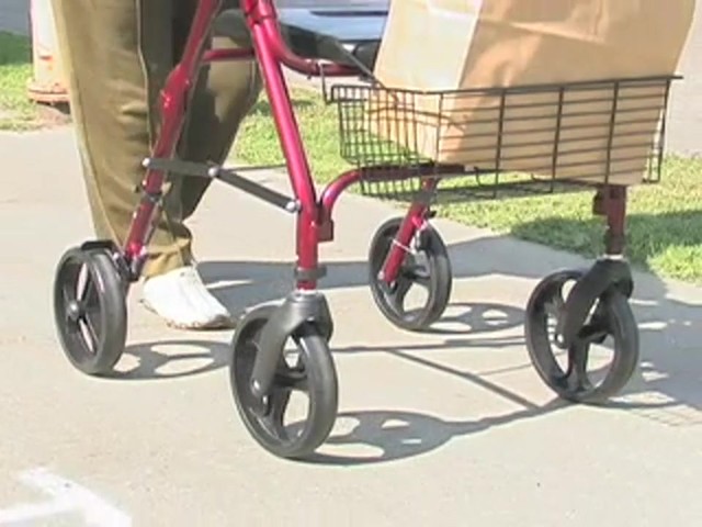 Drive Medical&reg; D - Lite Portable Rollator - image 2 from the video