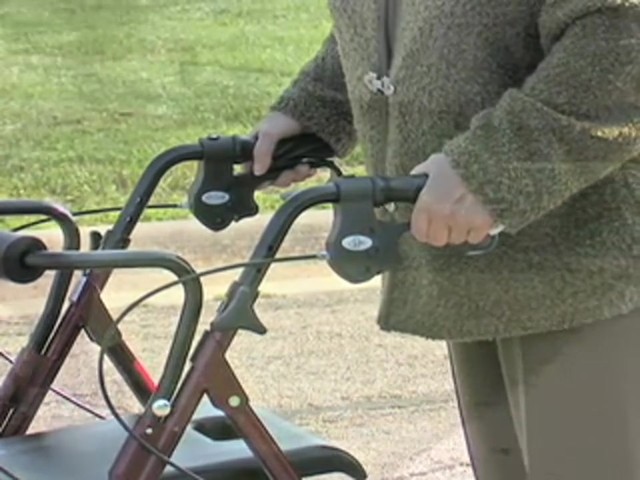 Drive Medical&reg; D - Lite Portable Rollator - image 6 from the video