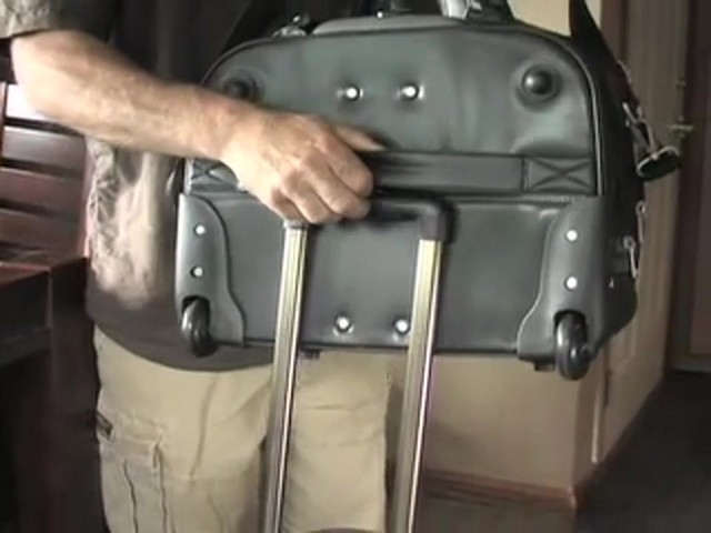 McKlein USA&reg; Austin 17&quot; Detachable Wheeled Laptop Case - image 7 from the video