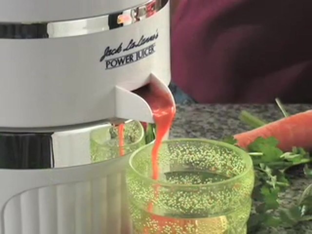Jack LaLanne&reg; Power Juicer - image 2 from the video