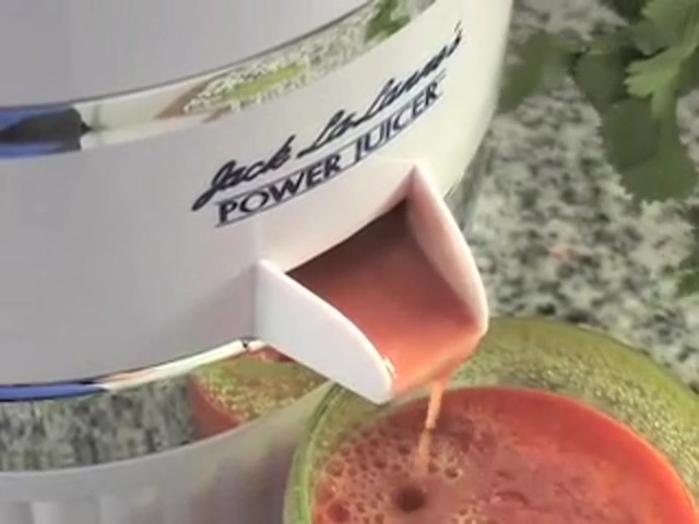 Jack LaLanne&reg; Power Juicer - image 3 from the video