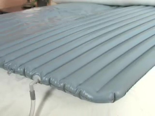 Aeropedic&reg; Inflatable Memory Foam Topper - image 7 from the video