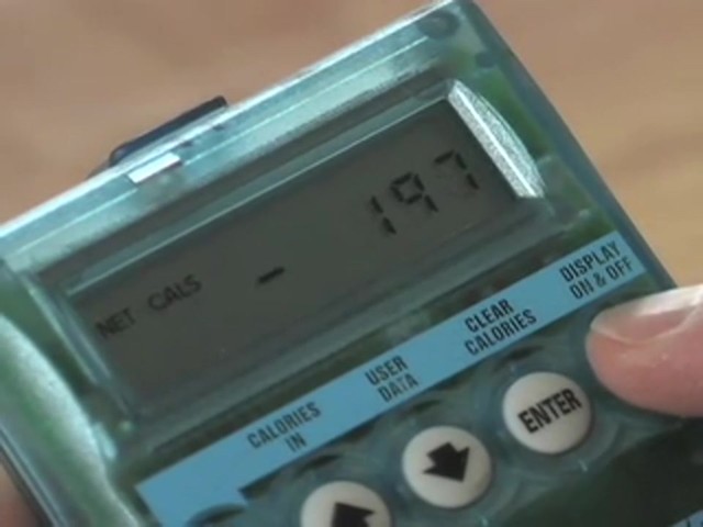 Caltrac&#153; Calorie Expenditure Counter - image 8 from the video