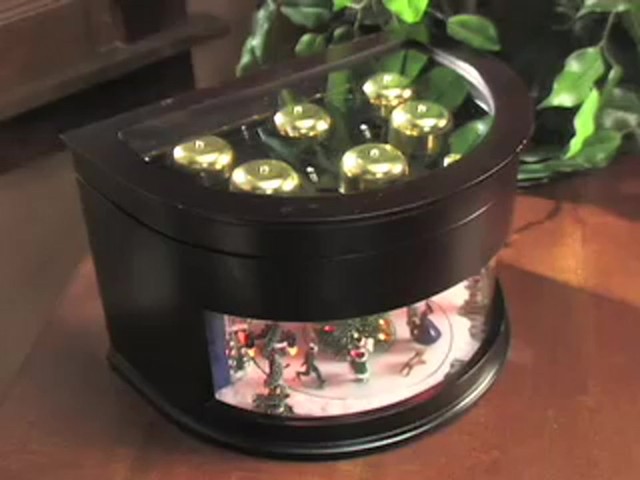 Gold Label&reg; Symphony of Bells Holiday Music Box  - image 10 from the video