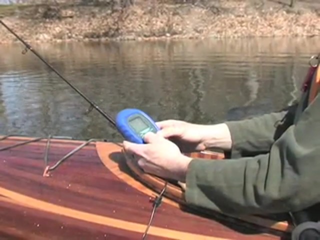 Portable Sonar Depth Finder - image 10 from the video