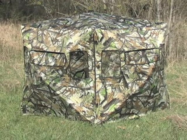 D.O.A.&#153; 5 - hub Deluxe Ground Blind - image 1 from the video