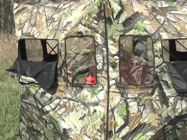 D.O.A.&#153; 5 - hub Deluxe Ground Blind - image 4 from the video