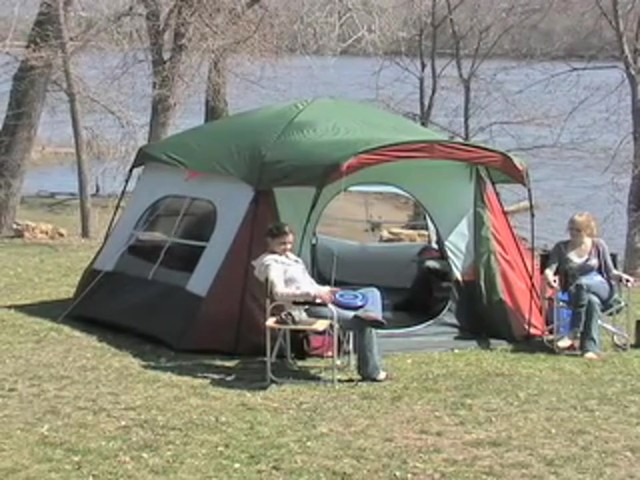 Swiss Gear&reg; 14x14' Camp Cottage Tent - image 10 from the video