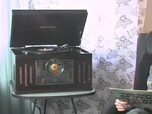 Crosley&reg; 3 - CD 4 - in - 1 Stereo - image 3 from the video