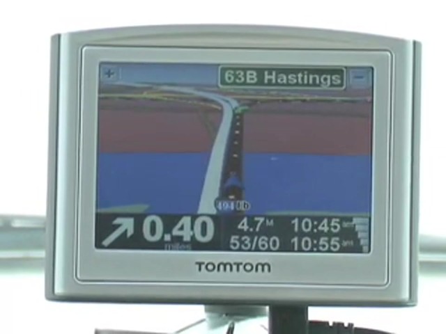 TomTom&reg; III Navigator GPS with Leather Case (Refurbished) - image 6 from the video