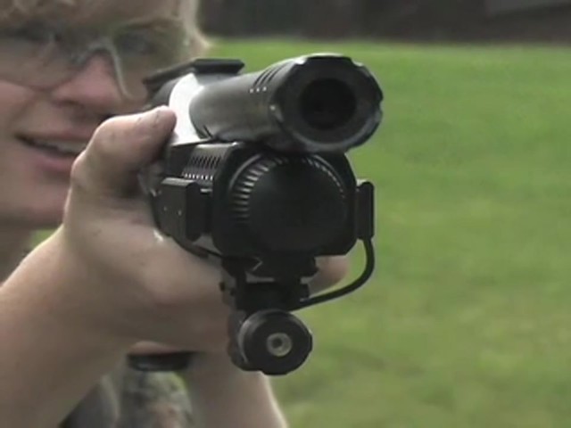 Walther&reg; SG9000 Tactical Air Shotgun with BONUS Rail - mounted Laser Sight - image 5 from the video