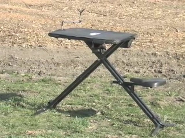 Do - All Outdoors&reg; Iron Bear Shooting Bench - image 2 from the video