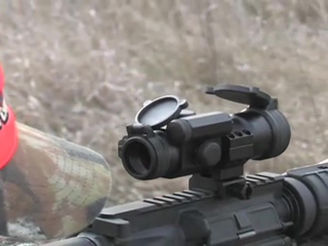 Vortex&reg; StrikeFire AR - 15 Version Red Dot Rifle Scope - image 9 from the video