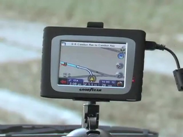 Goodyear&reg; 3.5&quot; GPS Unit - image 1 from the video