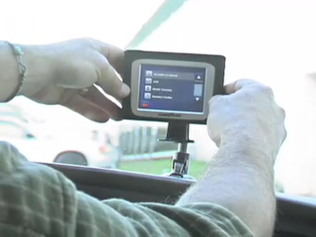 Goodyear&reg; 3.5&quot; GPS Unit - image 9 from the video