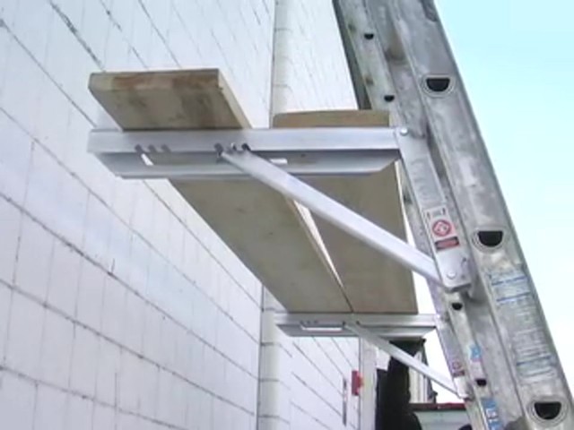 Fulton&reg; Adjustable Ladder Brackets - image 5 from the video