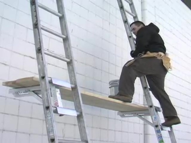 Fulton&reg; Adjustable Ladder Brackets - image 6 from the video