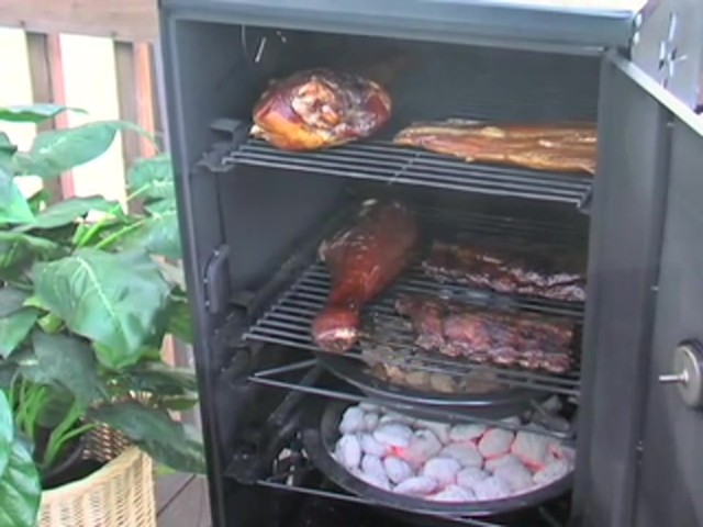 Brinkmann&reg; Charcoal Smoker - image 1 from the video