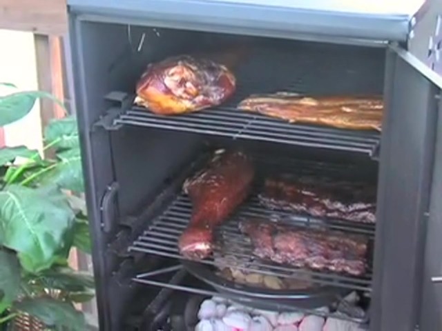 Brinkmann&reg; Charcoal Smoker - image 3 from the video