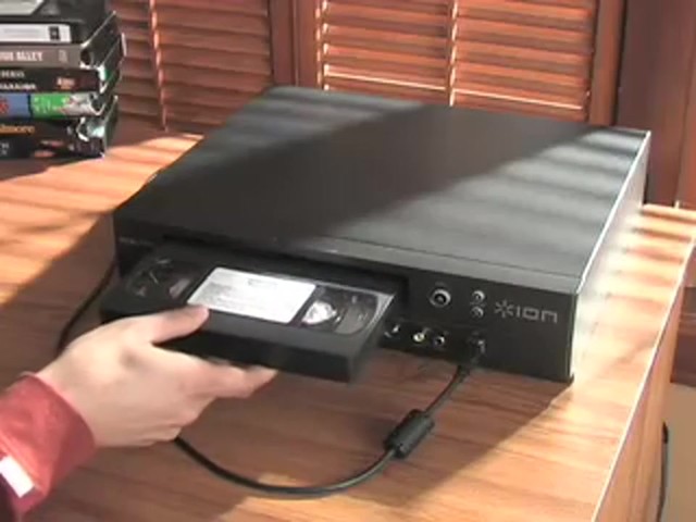 ION&reg; VHS to PC Converter Player Recorder - image 7 from the video