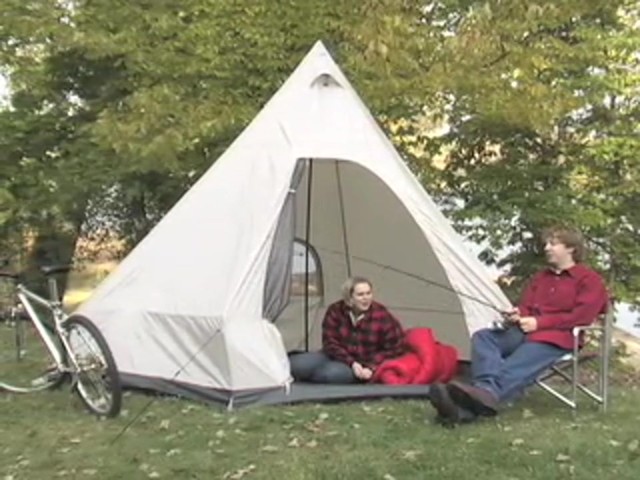 Guide Gear&reg; Single Wigwam Tent - image 1 from the video
