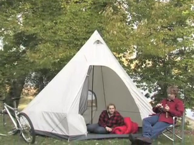 Guide Gear&reg; Single Wigwam Tent - image 10 from the video