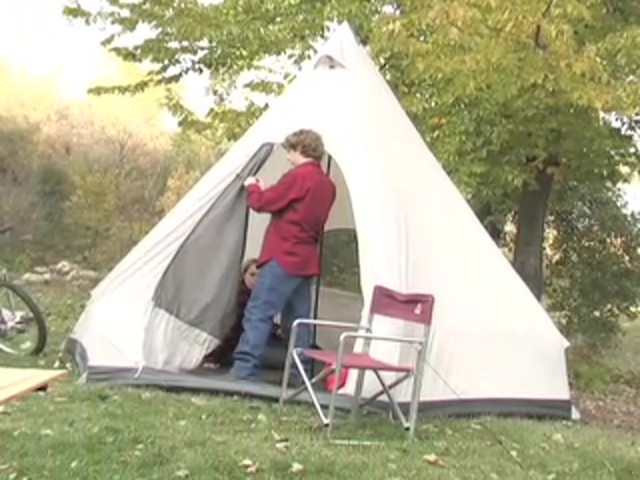 Guide Gear&reg; Single Wigwam Tent - image 7 from the video