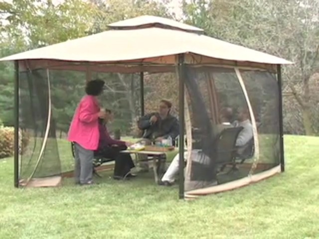 10x12' Classic Garden Gazebo - image 7 from the video