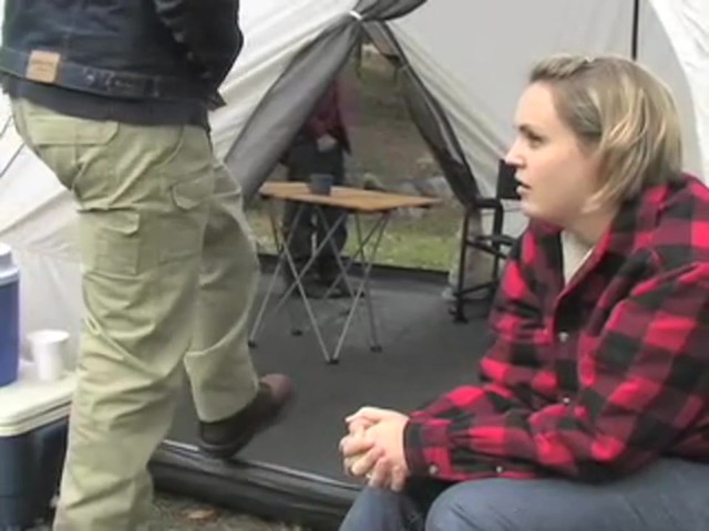 Guide Gear&reg; Double Wigwam Tent - image 7 from the video