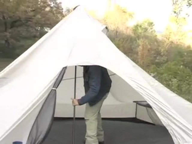 Guide Gear&reg; Double Wigwam Tent - image 9 from the video