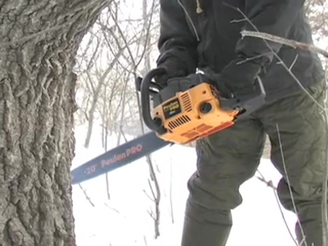 Poulan Pro&reg; 20&quot; Chainsaw (Factory Refurbished) - image 3 from the video