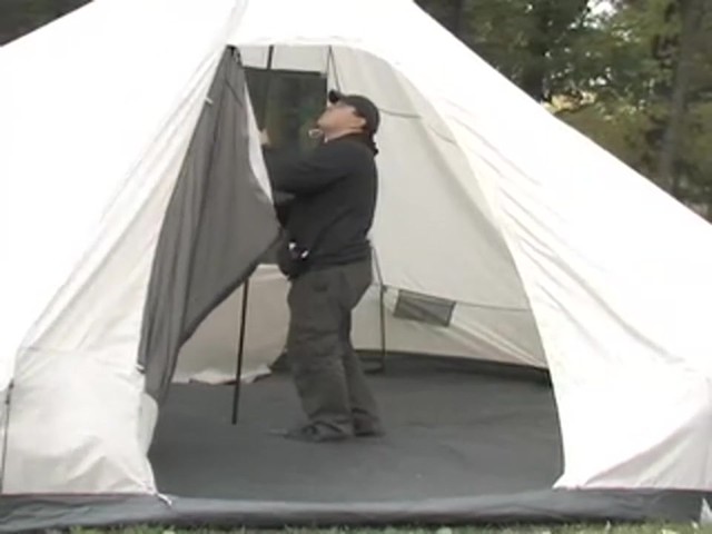 Guide Gear&reg; Triple Wigwam Tent - image 3 from the video