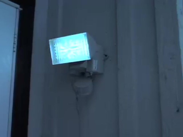 Motion - activated 50 - LED Solar Security Floodlight - image 4 from the video